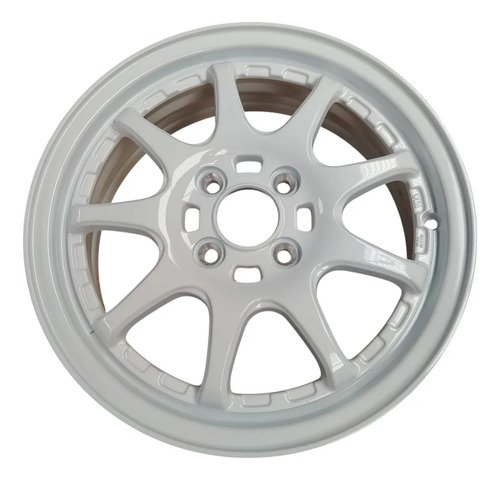 4 Pack Rin 15x5  4 /100 Et 45 Cb 67 Blanco Blanco