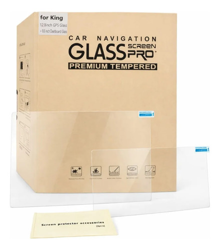 [MLM2773362579] Protector Pantalla Vidrio Templado Byd King 12.8 +8.8 Transparente