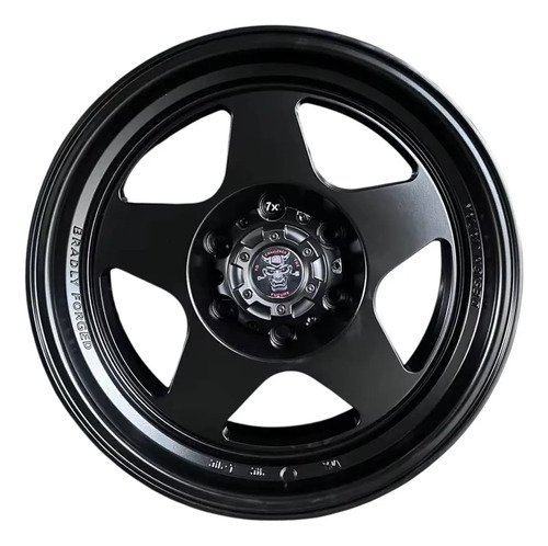 Juego De 4 Rin 18*9.0j 6x139.7 Et:0 Negro Matte Negro