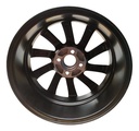 4 Pack Rin 15x5.5 4 /100 Et 43 Cb 73.1 Negro Matte Negro Mate