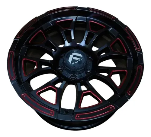 [MLM5021834788] Juego De 4 Rin 18*9.0j 6x139.7 Cb110.1 Negro Negro